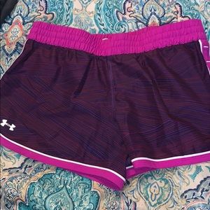 Under armour pink shirts